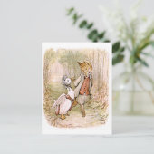 Beatrix Potter, Jemima Puddle Duck, Tod Postkarte (Stehend Vorderseite)