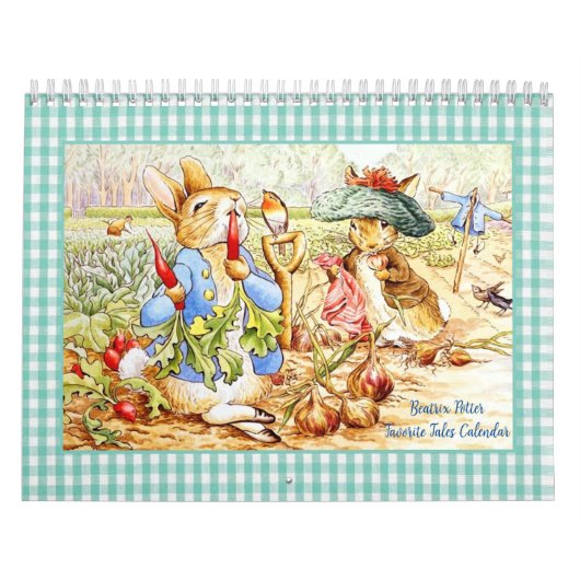 Beatrix Potter Kalender Zwei Seiten Medium (Titelbild)