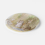 Beatrix Potter, Kätzchen, Enten Papier Teller (Schrägansicht)