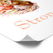 Beatrix Potter Kinder Affirmation Individuelle Nam Poster (Ecke)