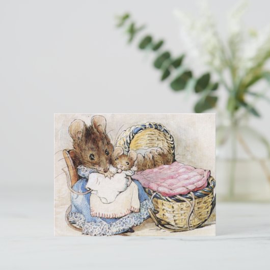Beatrix Potter, Kinderbücher, maßgeschneidert Postkarte (Stehend Vorderseite)