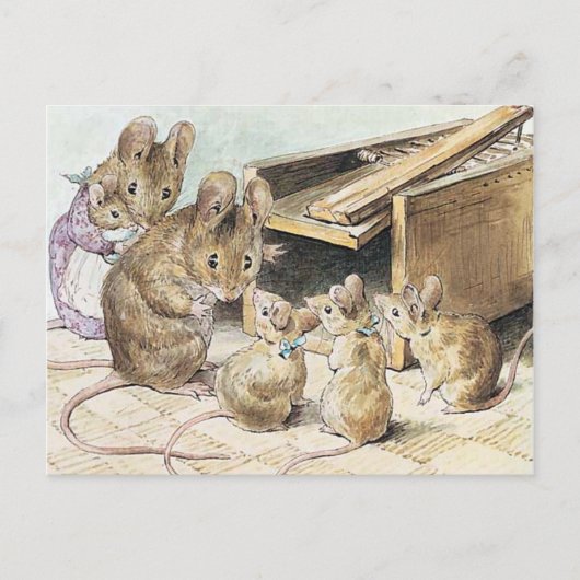 Beatrix Potter, Kinderbücher Postkarte (Vorderseite)