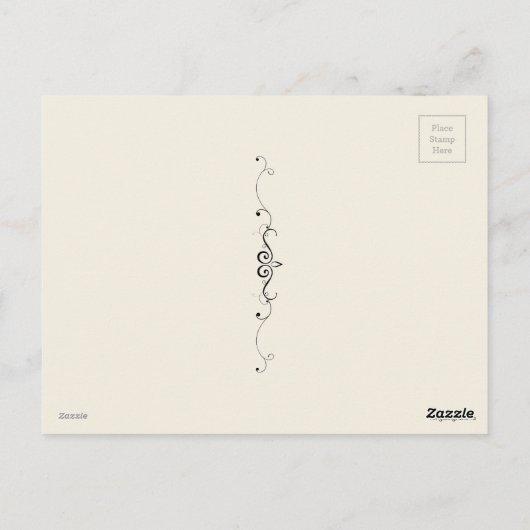 Beatrix Potter, Lady Mouse, Teacup Postkarte (Rückseite)