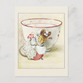 Beatrix Potter, Lady Mouse, Teacup Postkarte (Vorderseite)