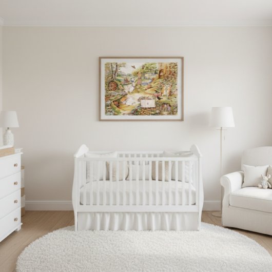 Beatrix Potter Lieblings-Charakter Forest Friends Poster