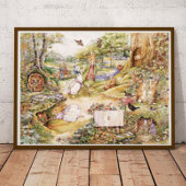 Beatrix Potter Lieblings-Charakter Forest Friends Poster