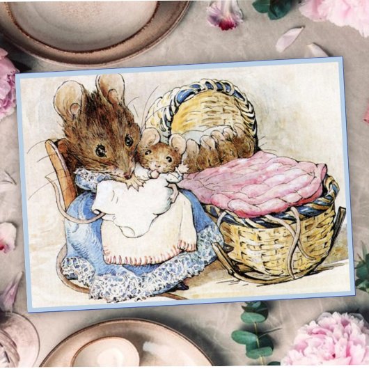 Beatrix Potter Mutter und Baby Mice