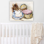 Beatrix Potter Mutter und Baby Mice Poster