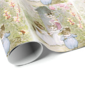 Beatrix Potter, Mutterkatze und Kätzchen, kundensp Geschenkpapier (Rolleneckpunkt)