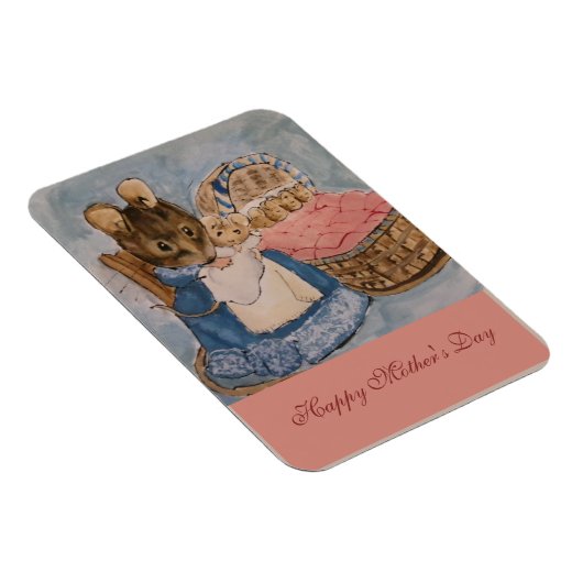 Beatrix Potter Muttertag Magnet (Rechte Seite)