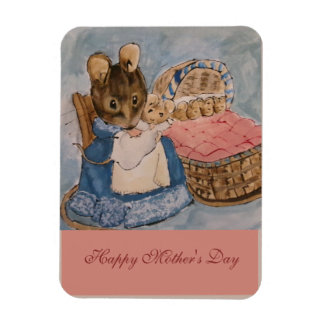 Beatrix Potter Muttertag  Magnet