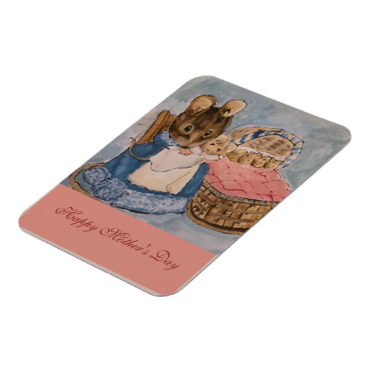 Beatrix Potter Muttertag Magnet (Linke Seite)