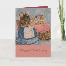 Beatrix Potter Muttertagskarte