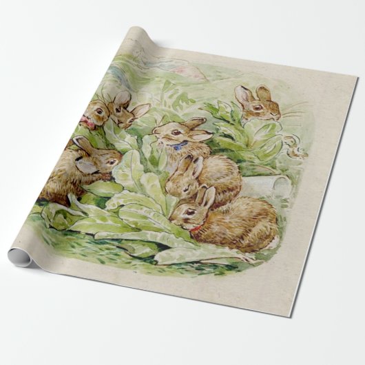 Beatrix Potter Niedlich Bunny Geschenkpapier (Ungerollt)