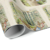 Beatrix Potter Niedlich Bunny Geschenkpapier (Rolleneckpunkt)