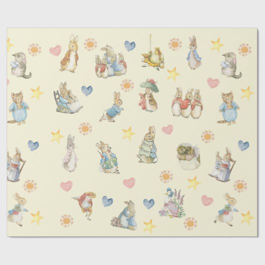 Beatrix Potter Niedlich Peter das Kaninchen und se Geschenkpapier (Flach)