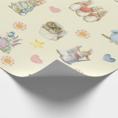 Beatrix Potter Niedlich Peter das Kaninchen und se Geschenkpapier (Ecke)