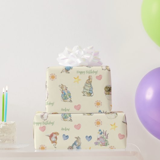 Beatrix Potter Niedlich Peter das Kaninchen und se Geschenkpapier (Partygeschenke)