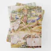 Beatrix Potter Niedlich Peter das Kaninchen und se Geschenkpapier Set (Beispiel)