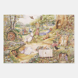 Beatrix Potter Niedlich Peter das Kaninchen und se Geschenkpapier Set