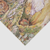 Beatrix Potter Niedlich Peter das Kaninchen und se Seidenpapier (Detail)