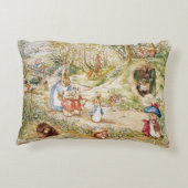 Beatrix Potter Niedlich Peter und Friends Dekokissen (Rückseite)