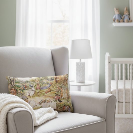 Beatrix Potter Niedlich Peter und Friends Dekokissen