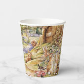 Beatrix Potter Niedlich Peter und Friends Pappbecher (Rückseite)