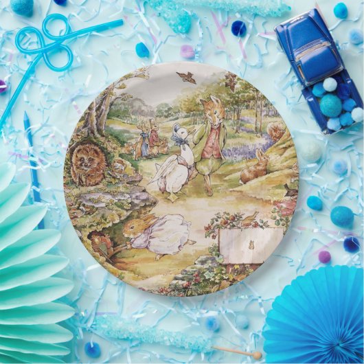 Beatrix Potter Niedlich Peter und Friends Pappteller (Party)