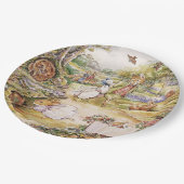 Beatrix Potter Niedlich Peter und Friends Pappteller (Schrägansicht)