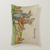 Beatrix Potter Personalisierter Name Dekokissen (Vorderseite(Vertikal))