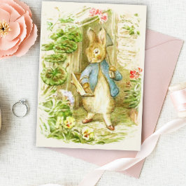 Beatrix Potter Peter das Kaninchen im Garten Karte