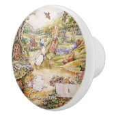 Beatrix Potter Peter das Kaninchen und seine Freun Keramikknauf (Rechts)