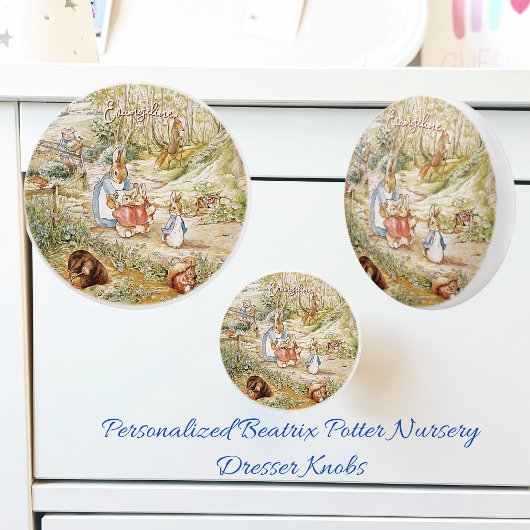 Beatrix Potter Peter das Kaninchen und seine Freun Keramikknauf