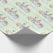 Beatrix Potter Peter der Kaninchen Osterpackung Geschenkpapier (Ecke)