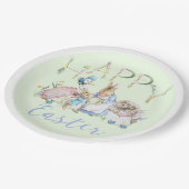 Beatrix Potter Peter der Kaninchen Osterpapierplat Pappteller (Schrägansicht)