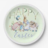 Beatrix Potter Peter der Kaninchen Osterpapierplat Pappteller (Vorderseite)