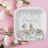 Beatrix Potter Peter der Kaninchen Osterpapierplat Pappteller