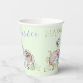 Beatrix Potter Peter der Kaninchen Osterpapiertass Pappbecher (Links)