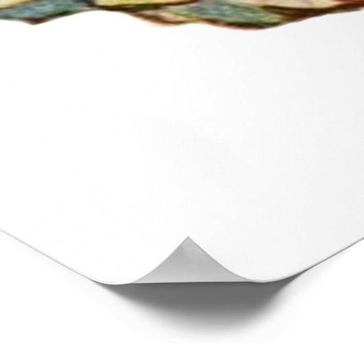 Beatrix Potter Peter der Kaninchen und Tierfreunde Poster (Ecke)