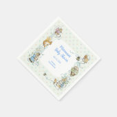 Beatrix Potter Peter der Rabbit Baby Dusche Serviette (Ecke)
