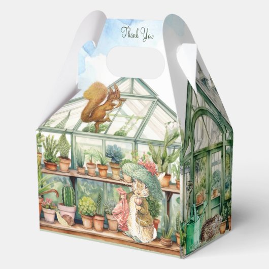 Beatrix Potter Peter der Rabbit Osterfavor Box Geschenkschachtel (Rückseite)