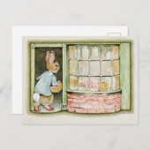 Beatrix Potter Peter geht auf den Markt Postkarte (Vorne/Hinten)
