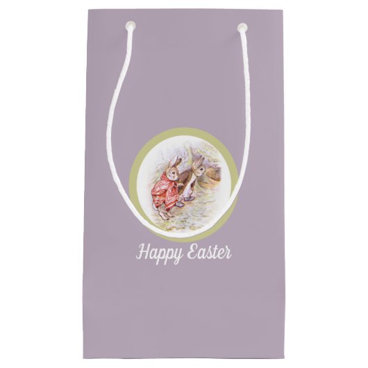 Beatrix Potter Peter Rabbit Custom Gift Bag Kleine Geschenktüte (Vorderseite)