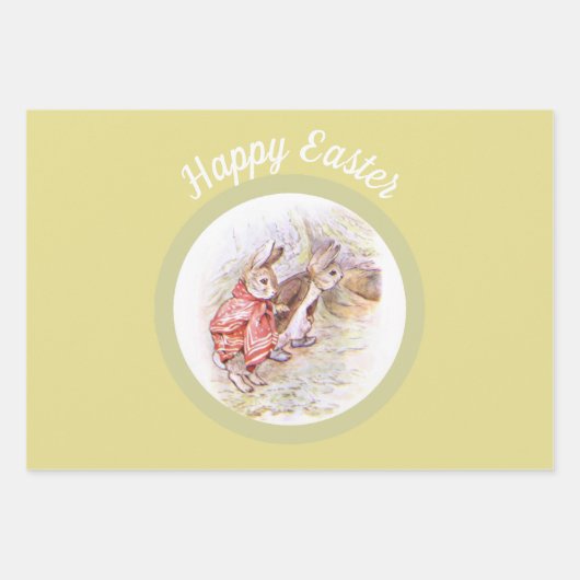 Beatrix Potter Peter Rabbit Geschenkpapier Set (Vorderseite 2)