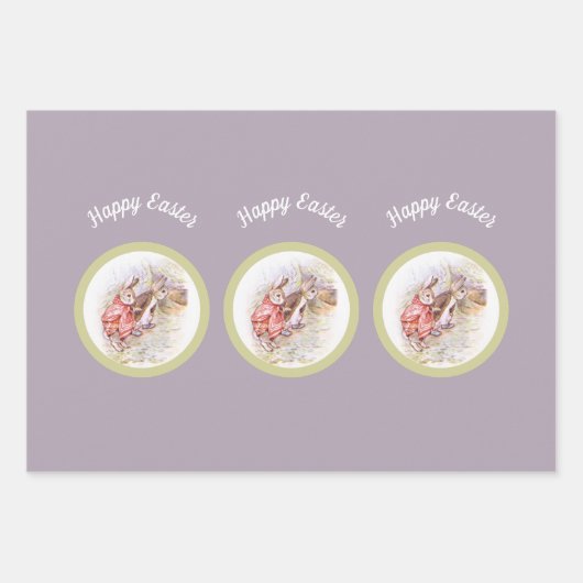 Beatrix Potter Peter Rabbit Geschenkpapier Set (Vorderseite)
