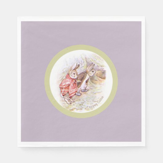 Beatrix Potter Peter Rabbit Paper Napkins Serviette (Vorderseite)