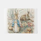 Beatrix Potter Peter Rabbit und Benjamin Bunny Fußmatte (Vorderseite)