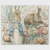 Beatrix Potter Peter Rabbit und Benjamin Bunny Geschenkpapier (Flach)