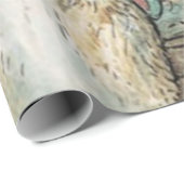 Beatrix Potter Peter Rabbit und Benjamin Bunny Geschenkpapier (Rolleneckpunkt)